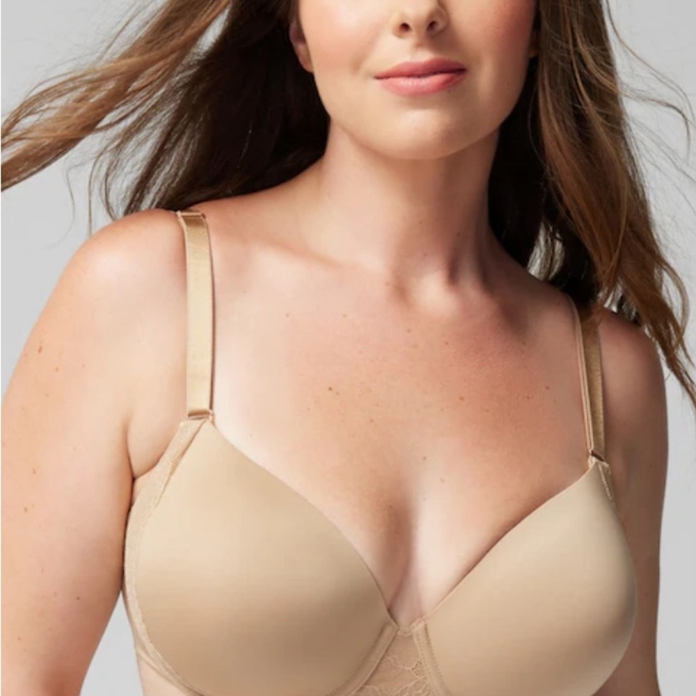 Soma vanishing 360 perfect coverage lace trim bra